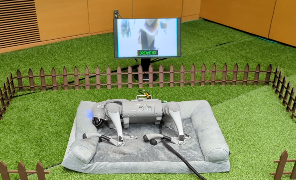 ロボットの眠り方の研究